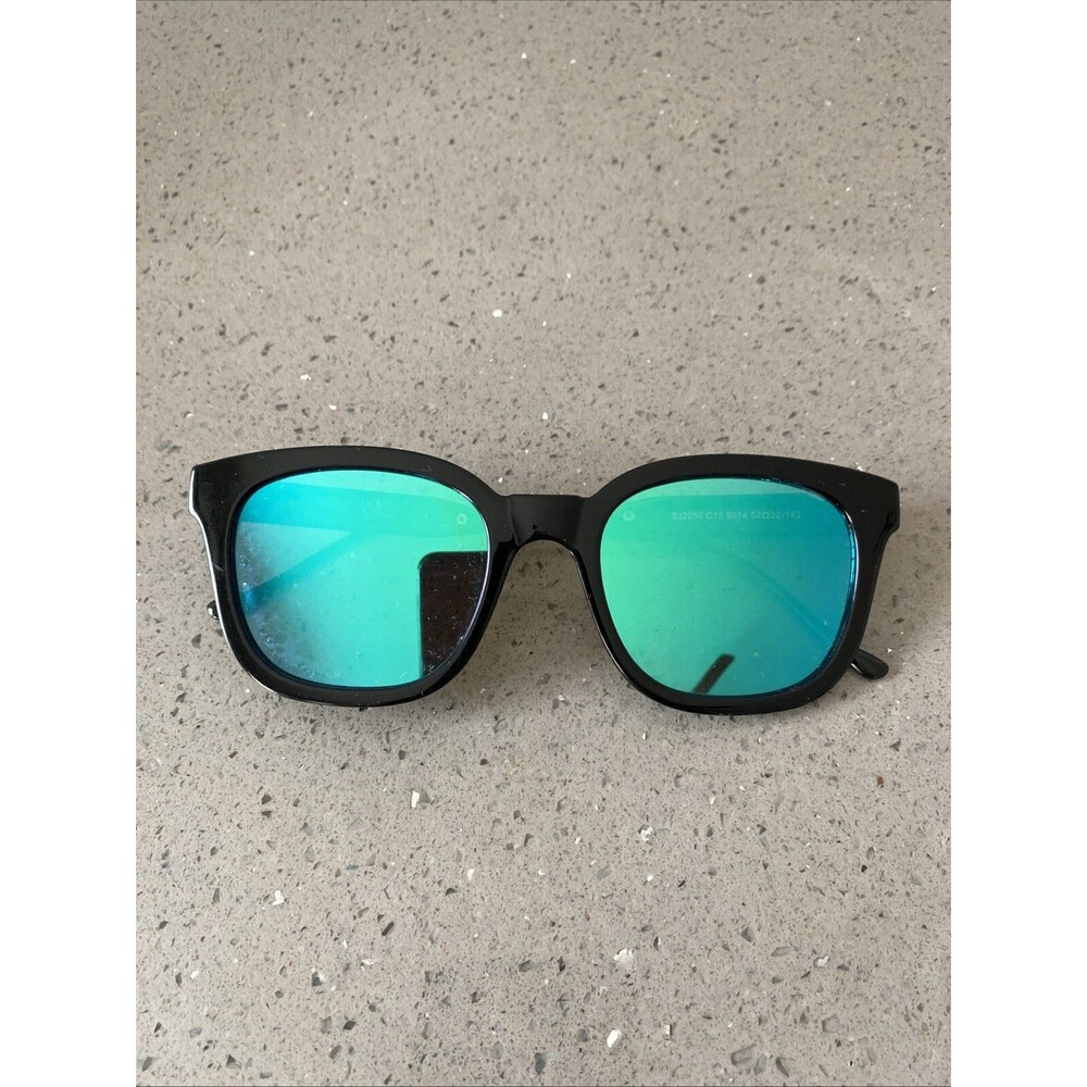 SOJOS Sunglasses Black 52 22 142 Retro SJ2050 C13 9014 52-22-14 mirrored lenses